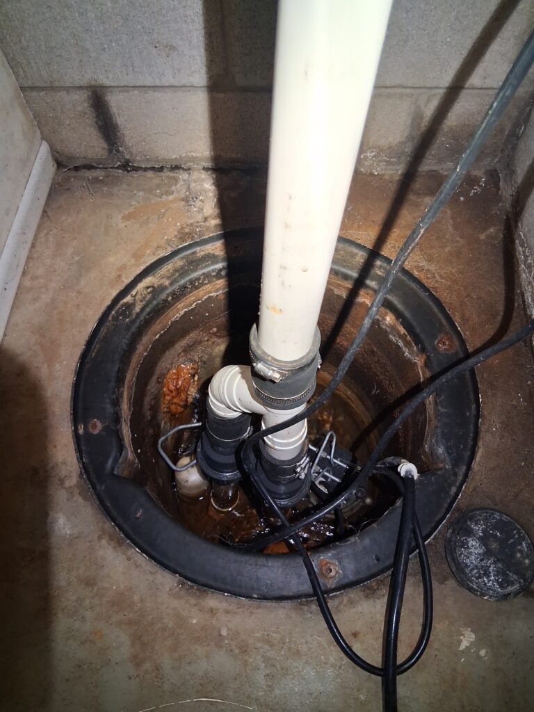 old sump pump
