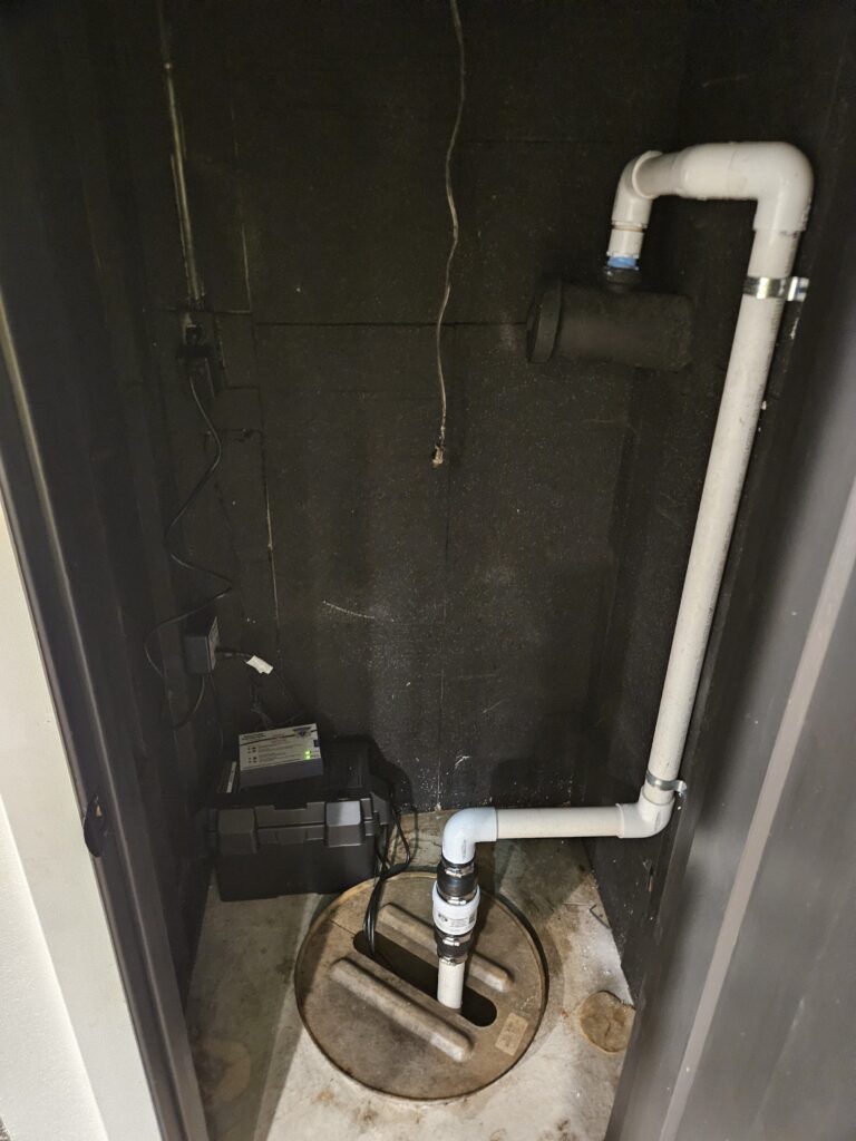 Sump Pump Ready